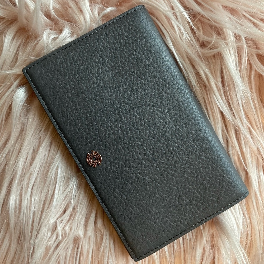 Dagne Dover Travel Wallet & Passport Holder - Graphite